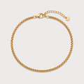 Brățară GOLDEN BOX CHAIN placată cu aur de 18K