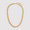 Colier Summer Shells placat cu aur de 18K