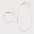 Set FRESHWATER PEARLS – Colier & Brățară